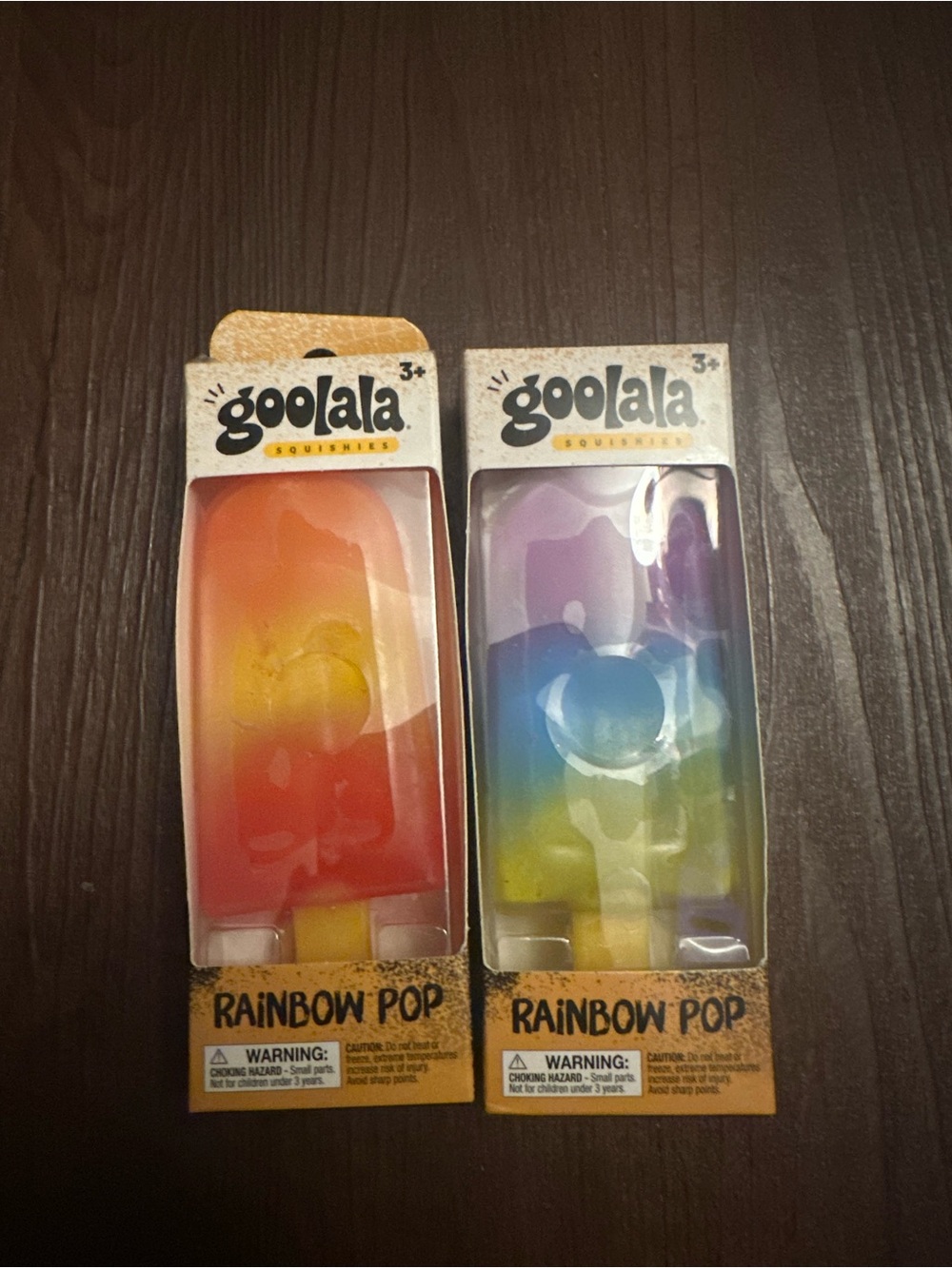 Goolala Rainbow Pop Squish - Set of 2